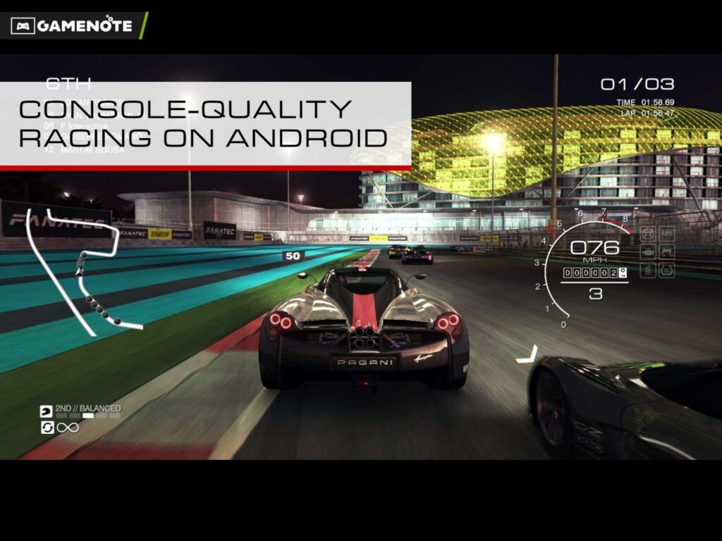 grid autosport mobile oyunu