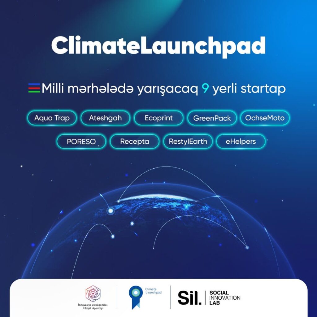 climatelaunchpad startap Azərbaycan
