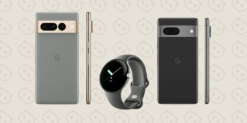 pixel 7 və Watch render