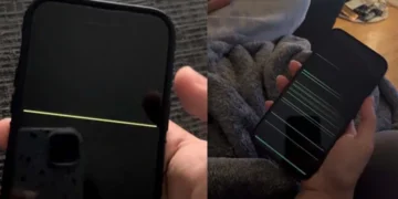 iPhone 14 xətt