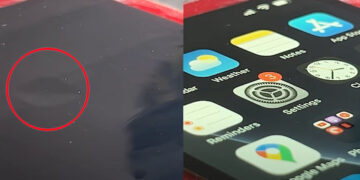 Sisdirile bilen prototip oled displeyi