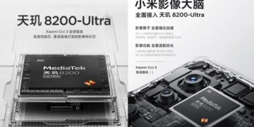 Xiaomi Civi 3 prosessoru