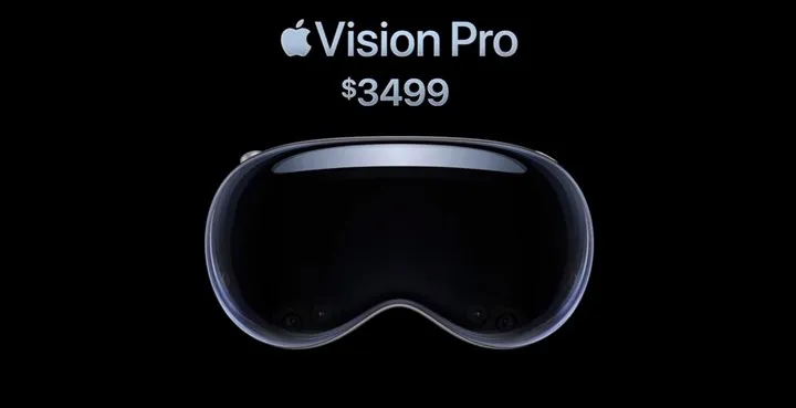 Apple Vision Pro ekran