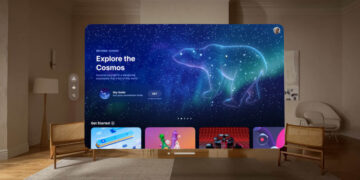 Apple Vision Pro interfeysi