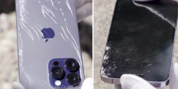 iPhone cızıqlara davamlı