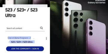 Samsung Android 14 Beta
