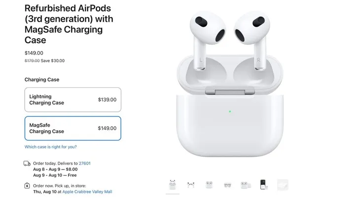 Apple yenilənmiş AirPods