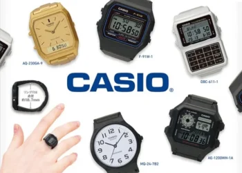 Casio miniatür saat kolleksiyası
