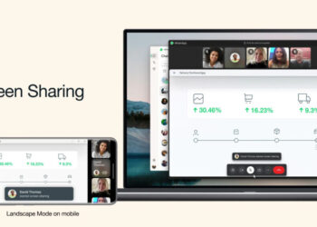WhatsApp ekran paylaşımı