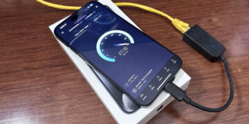iPhone 15 Ethernet internet