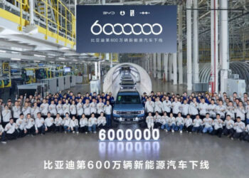 BYD 6 milyon elektromobil