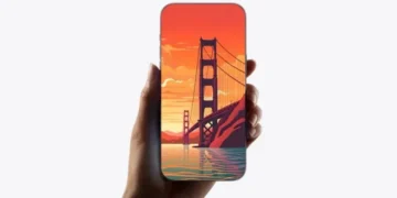 Apple ekran altı kamera LG