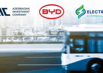 Azərbaycanda elektrobuslar