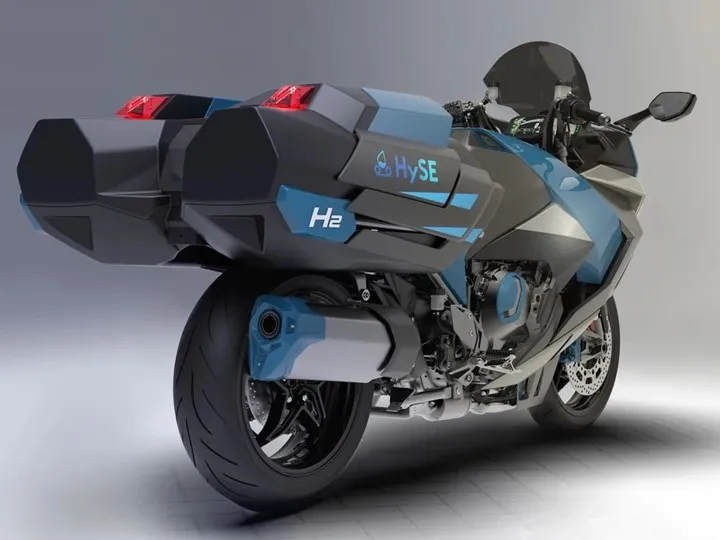 Kawasaki hidrogen mühərrikli motosiklet
