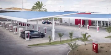 Tesla ən böyük Supercharger
