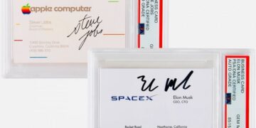 Jobs Musk vizitkart
