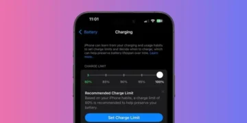 iOS 18 şarj limiti