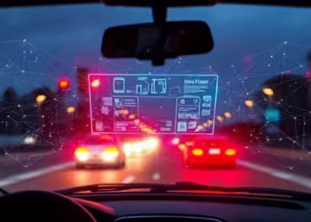 Hyundai holoqrafik ekran