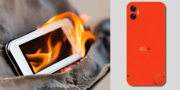 CMF Phone 1 partlayıb