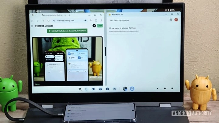 Android masaüstü