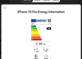 Artıq Avropada satılan iPhone-lar enerji etiketləri ilə gəlir!