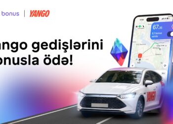 Yango ilə səyahətlərinizi Bir Bonus-la ödəyin, pulunuz cibinizdə qalsın!