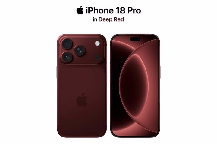 iPhone 18 Pro qırmızı